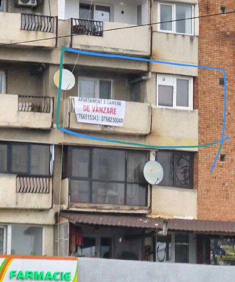 Apartament cu 2 camere decomandat în Central