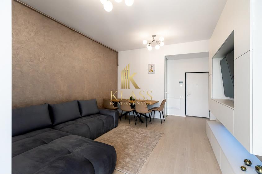 Apartament cu 2 camere semidecomandat, mobilat în Sisești