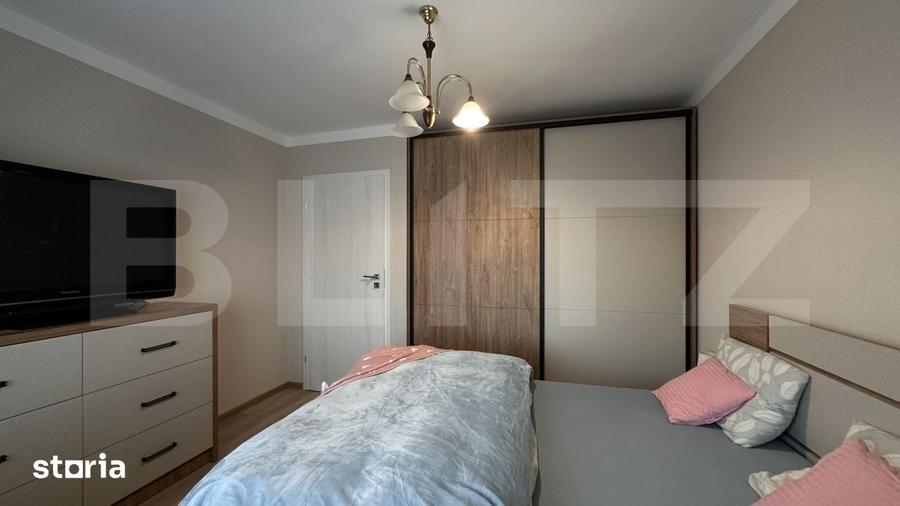 Apartament central, 2 camere, totul nou, renovat, mobilat si utilat - 4