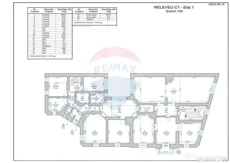 Casa D+P+E+M | 816 mp utili, 5 locuri parcare, Regina Maria - 1