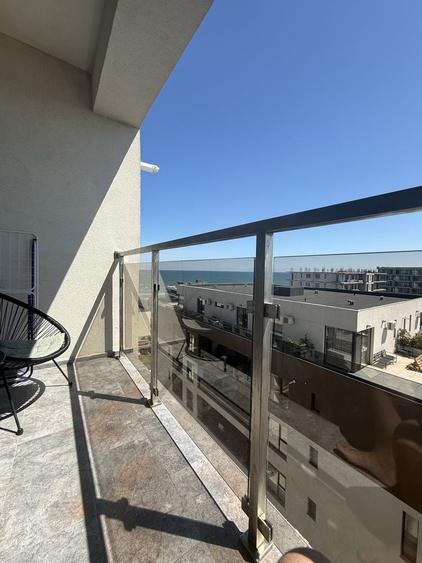 Studio modern, vedere laterala la mare Mamaia Nord (50m de plaja) - 8