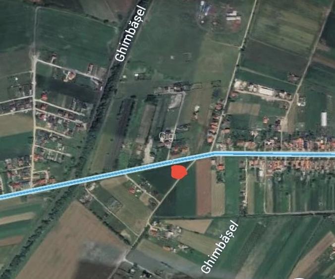 Teren Bod Sat. Str Garii 1800mp. Deschidere 37m