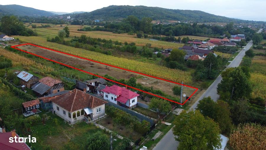 Teren de 3500 mp, în Băiculești