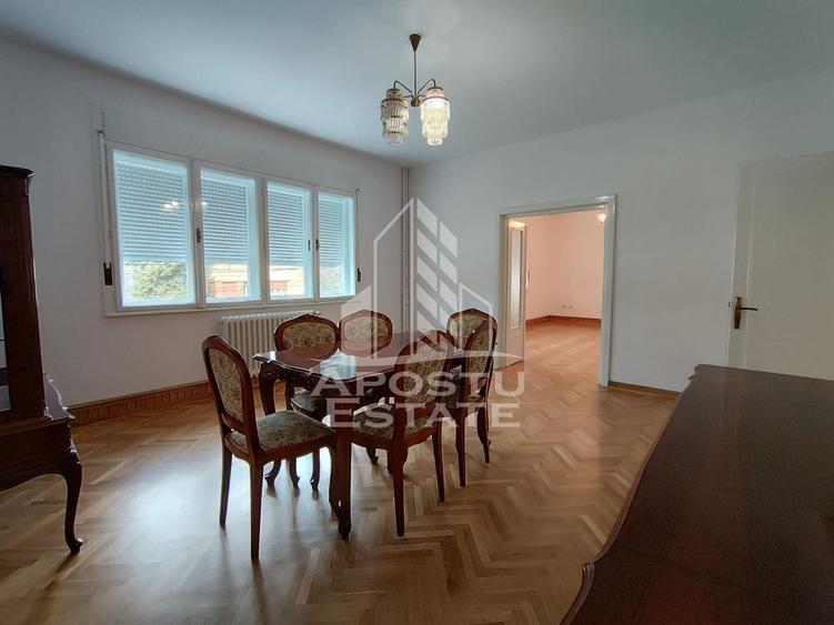 Apartament cu 5 camere circular, mobilat în Ultracentral