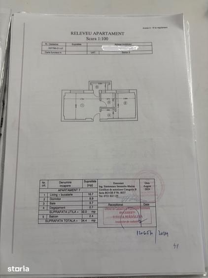 Apartament cu 2 camere decomandat în Sălăjan