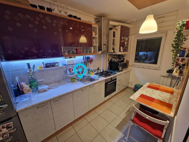 Apartament cu 2 camere decomandat, mobilat în Doamna Ghica