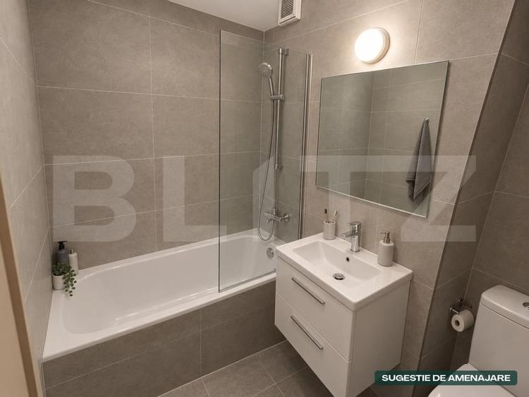 Apartament cu 2 camere semidecomandat, mobilat în Podul de Piatră