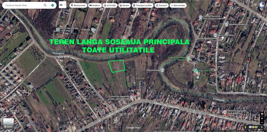 Teren agricol intravilan de 500 mp, în Domnești