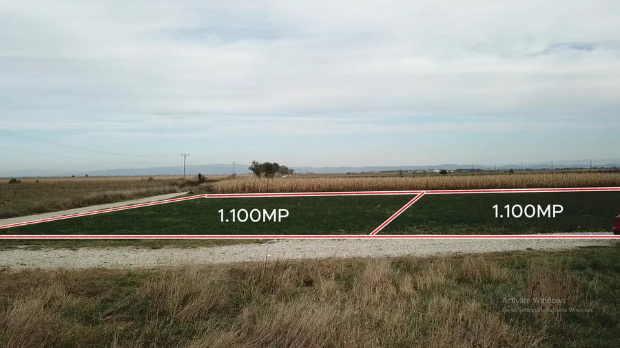 Teren agricol extravilan de 1100 mp, în Codlea