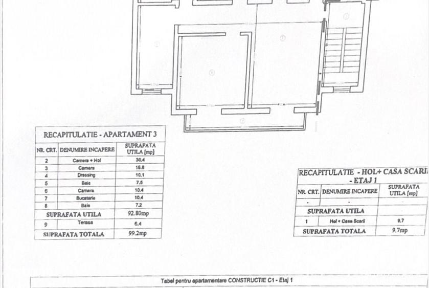 Apartament cu 4 camere decomandat în Păcurari