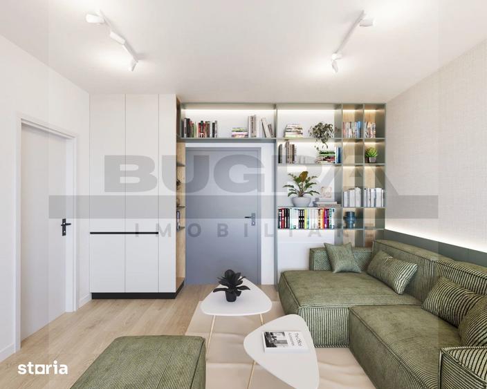 Apartament cu 2 camere semidecomandat în Între Lacuri