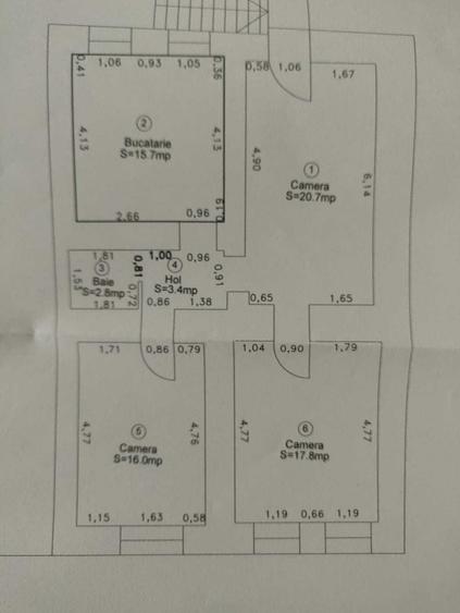 Apartament cu 3 camere decomandat în Iosefin