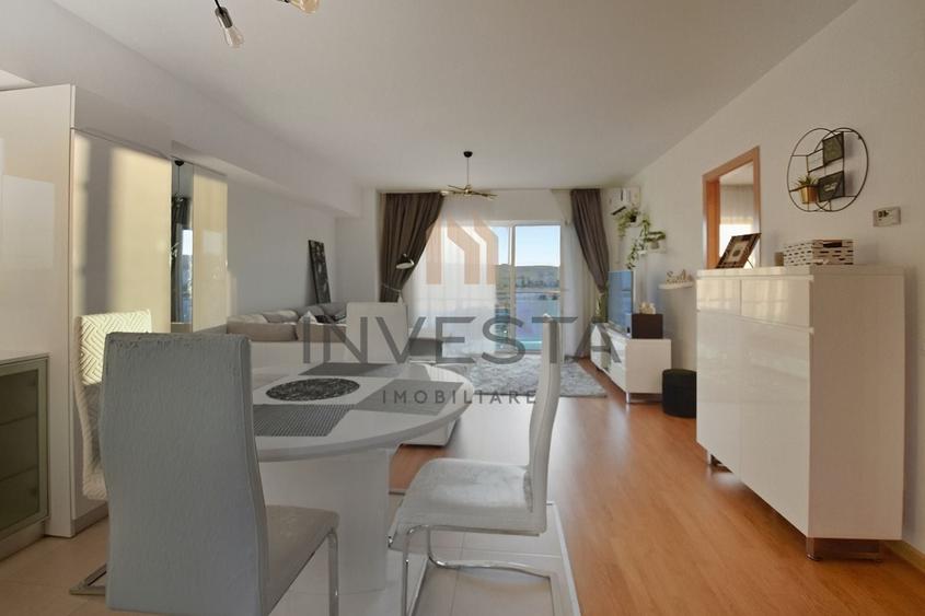 Apartament cu 2 camere semidecomandat, mobilat în Gheorgheni