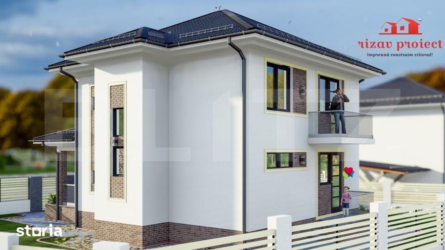 Casă cu 3 camere cu Teren 500 Mp în Central