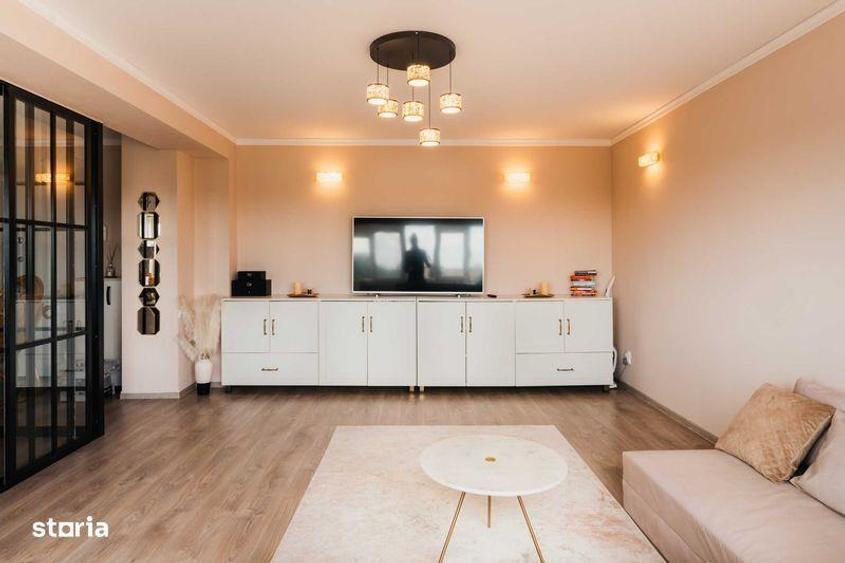 Apartament cu 2 camere decomandat, mobilat în Cioceanu