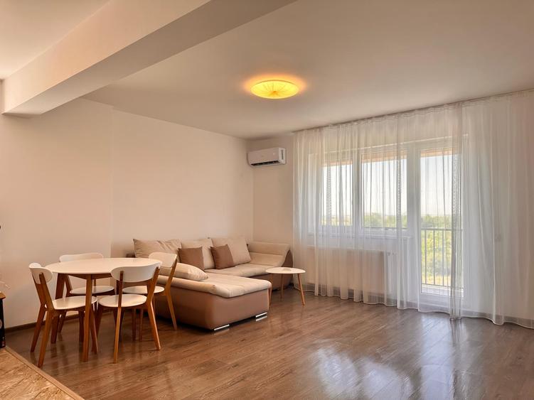 Apartament cu 2 camere semidecomandat, mobilat în Metalurgiei