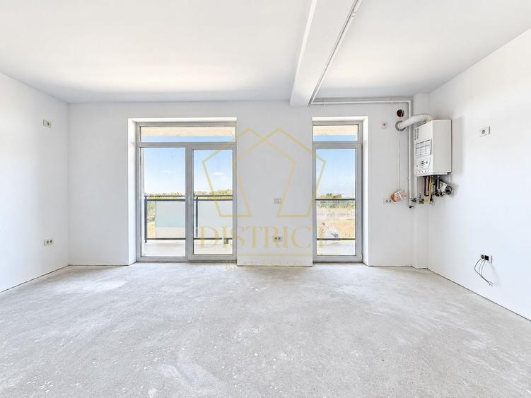 Apartament cu 2 camere semidecomandat în Giroc