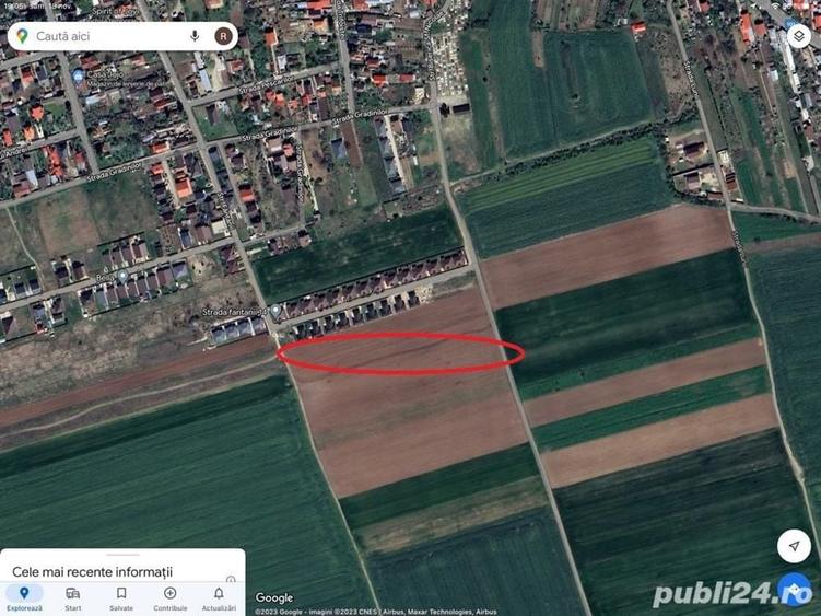 Teren de 5000 mp, în Balotești