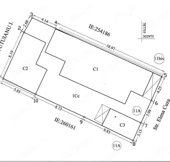 Casă cu Teren 260 Mp în Brătianu