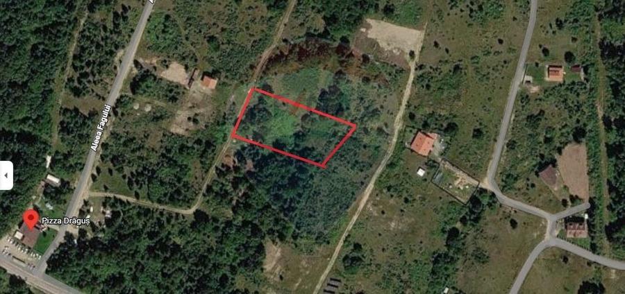 Teren Construcții extravilan de 1025 mp, în Drăguș