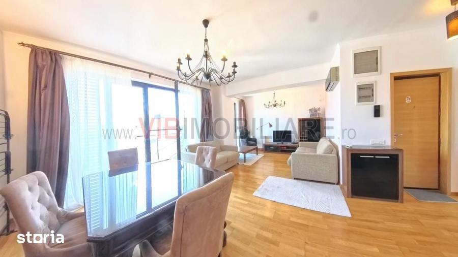 Apartament cu 3 camere semidecomandat în Aviatorilor