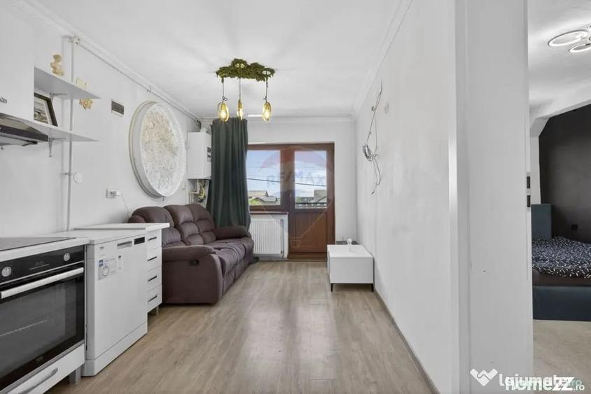 Apartament cu 2 camere semidecomandat în Bujac