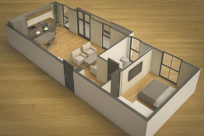 Apartament cu 2 camere decomandat în Central