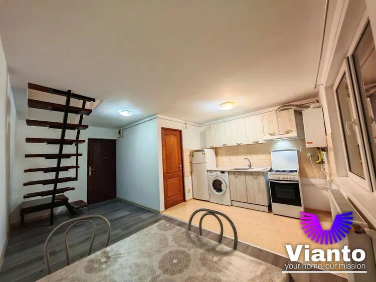Apartament cu 2 camere decomandat, mobilat în Valea Aurie