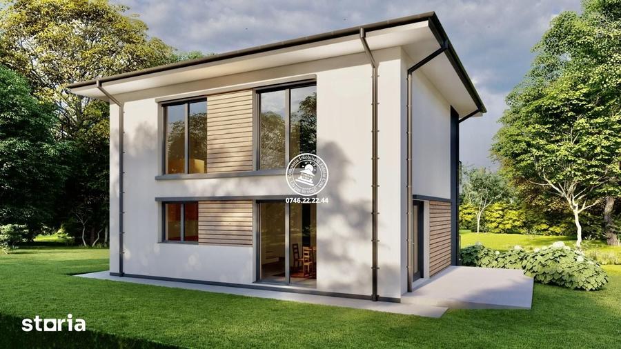 Casă cu 4 camere cu Teren 370 Mp în Miroslava