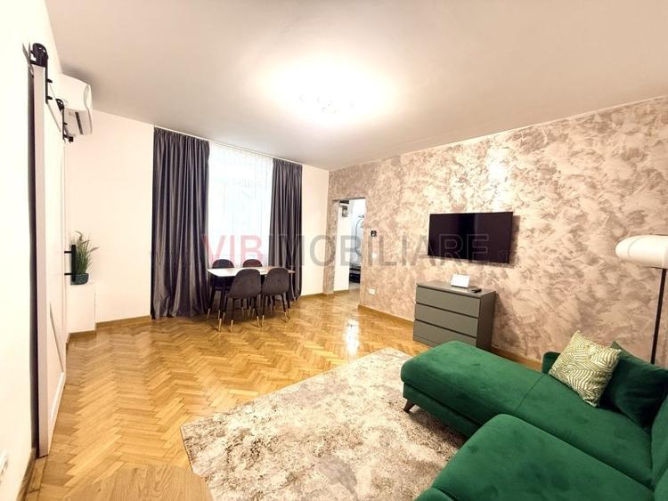 Apartament cu 2 camere semidecomandat în Dorobanți
