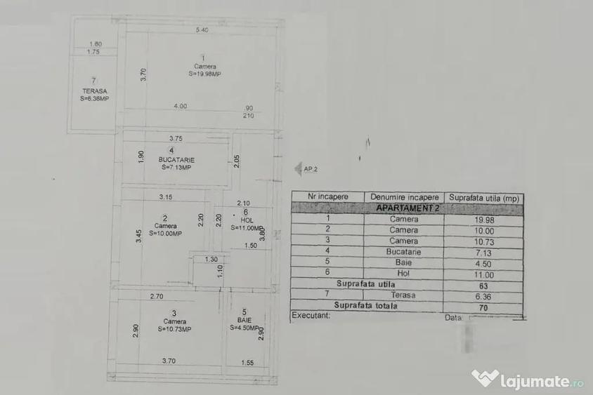 Apartament Sanpetru | 70 mp Suprafa?a Totala + Curte ... - 6