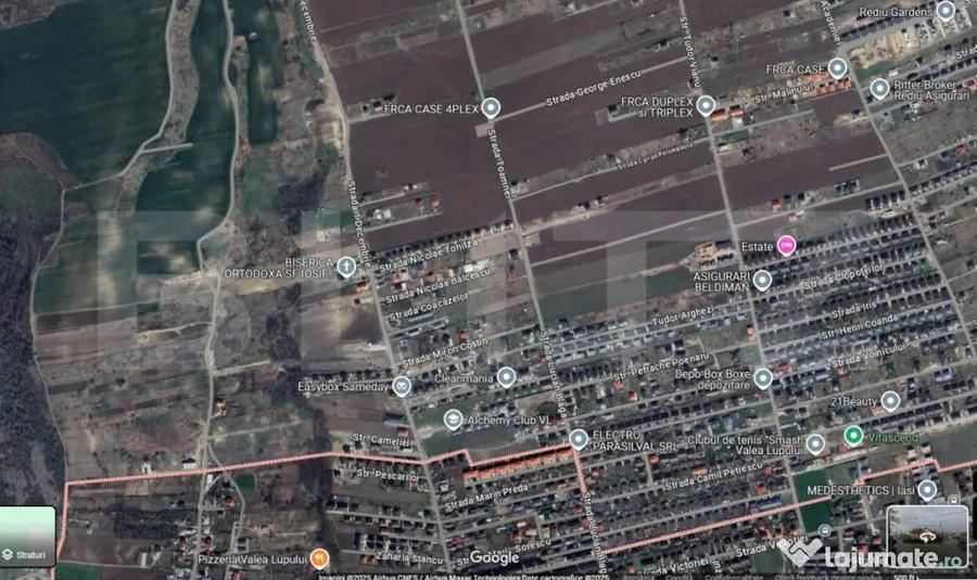 Teren 600 mp intravilan, zona Valea Lupului - 1