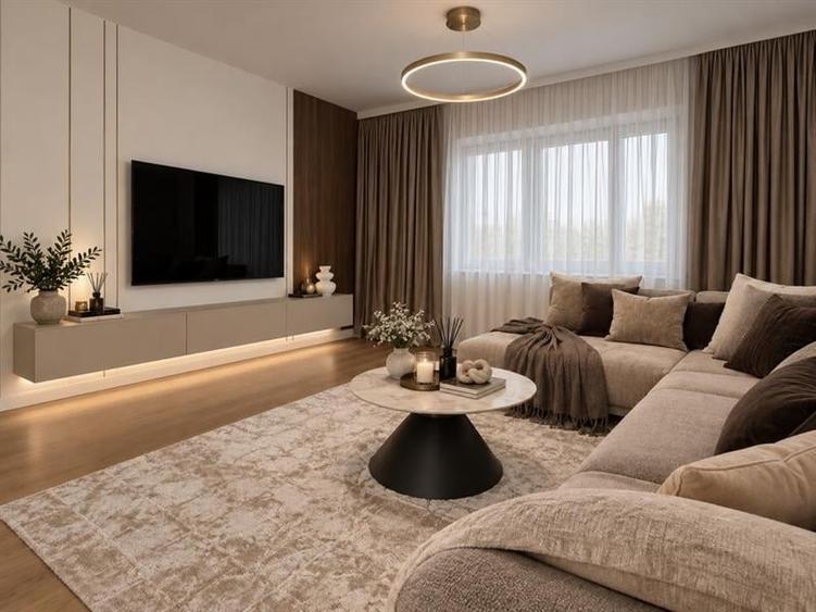 Apartament cu 2 camere în Rovine