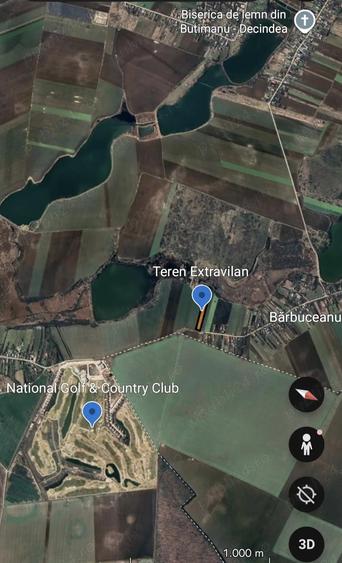 Teren de 10000 mp, în Bărbuceanu