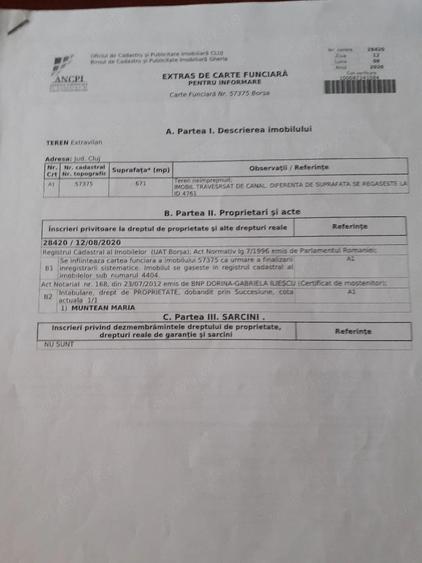Teren de 29000 mp, în Giula