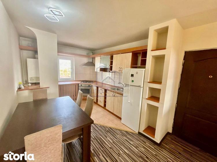 Apartament cu 3 camere decomandat, mobilat în Cantacuzino
