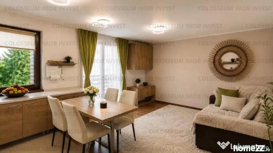 Apartament cu 2 camere decomandat în Tractorul