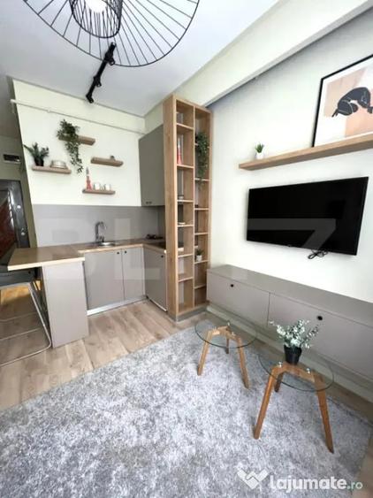 Apartamnt cu o camera, 21 mp, complet renovat, zona Calea F - 3