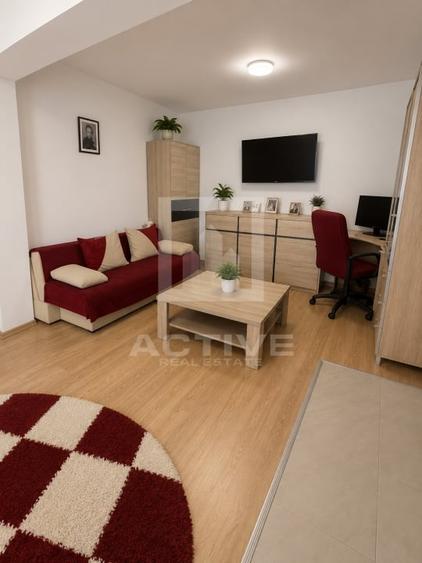 Apartament cu 2 camere semidecomandat, mobilat în Florești
