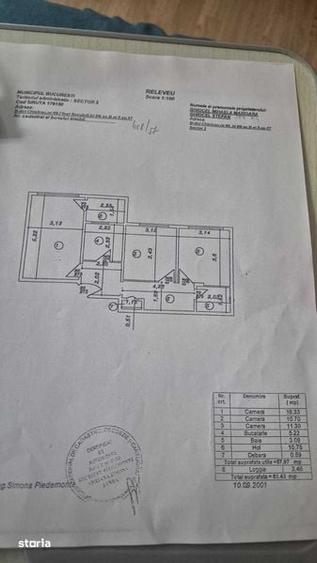 Apartament 3 camere, Bulevardul Chisinau - 8