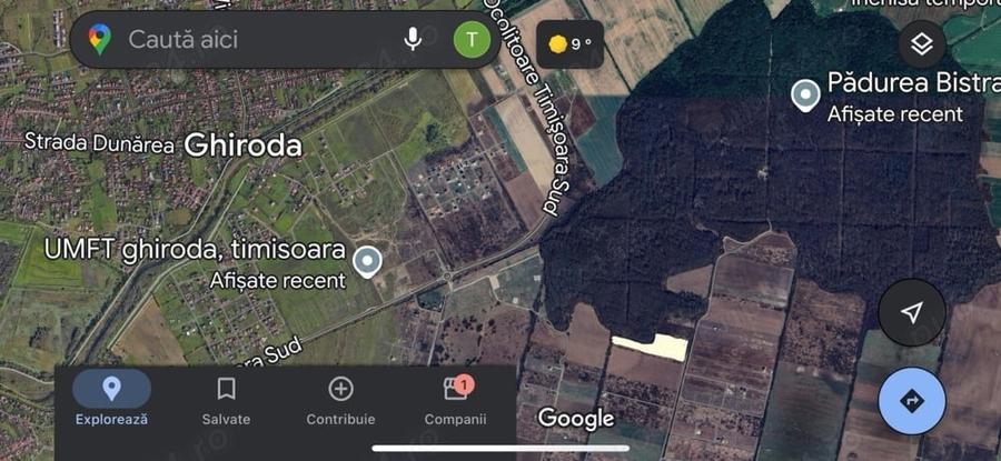 Teren de 18800 mp, în Moșnița Veche