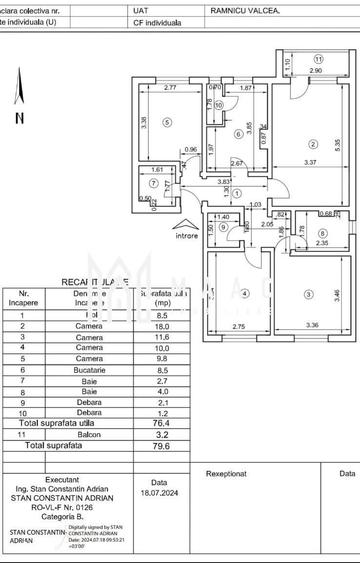 Apartament cu 4 camere decomandat în Ostroveni