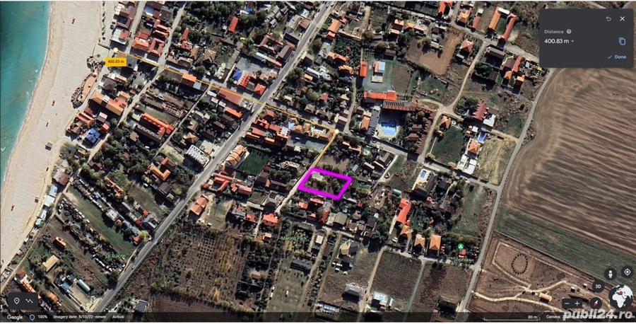 Teren de 1000 mp, în Ultracentral