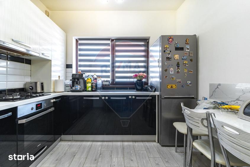Apartament cu 2 camere decomandat, mobilat în Sânpetru