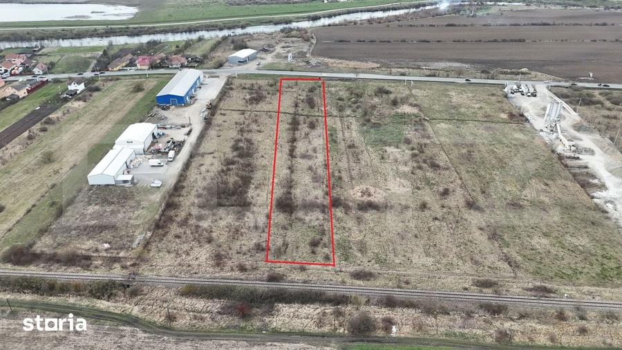 Teren intravilan 3.695mp pe DN15 la intrare in Reghin - 4