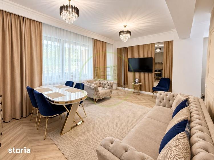 Apartament cu 4 camere, mobilat în Bucureștii Noi