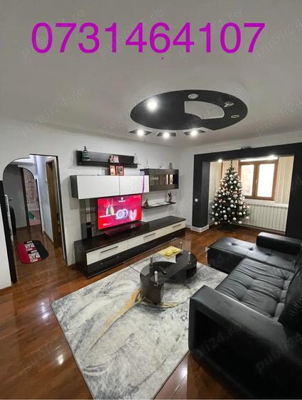 Apartament cu 3 camere semidecomandat în Central