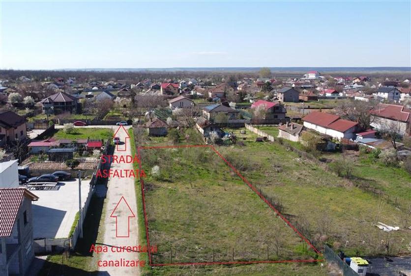 Teren agricol intravilan de 398 mp, în Malu Mare