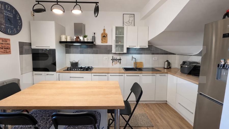 Duplex cu 4 camere cu Canalizare în Chișoda