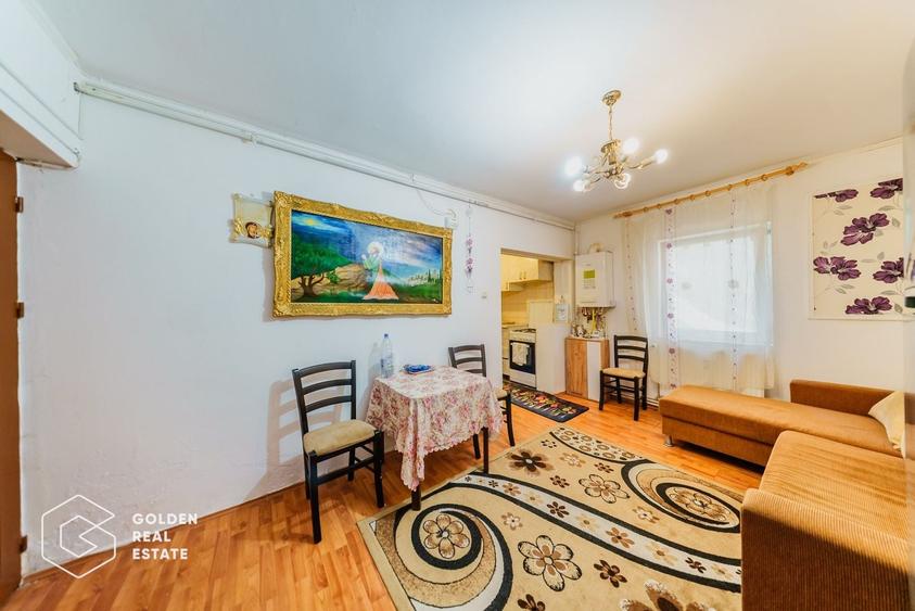 Apartament cu 2 camere semidecomandat în Pârneava